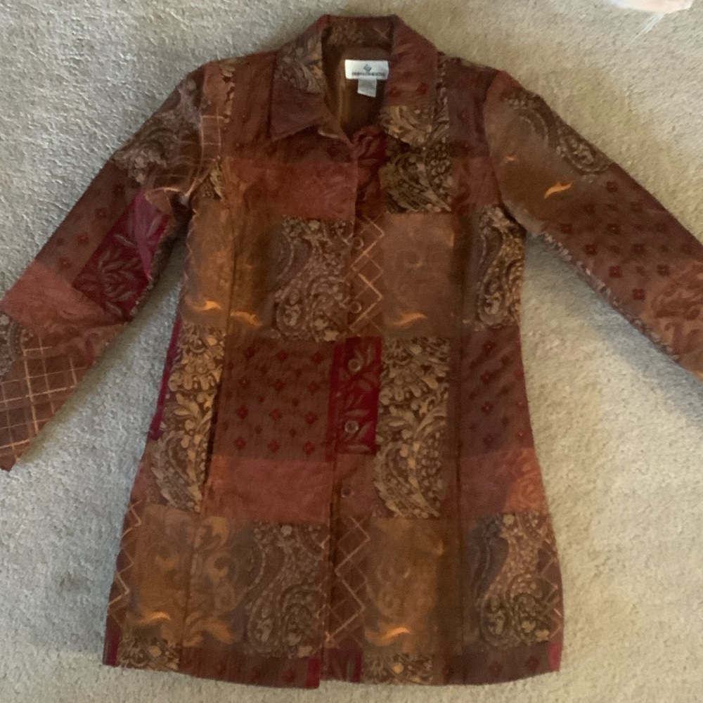 Erin London Tapestry  Coat